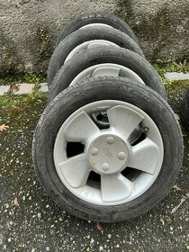 zánovní Letní pneu / Alu kola Ford 4x108 cena za sadu