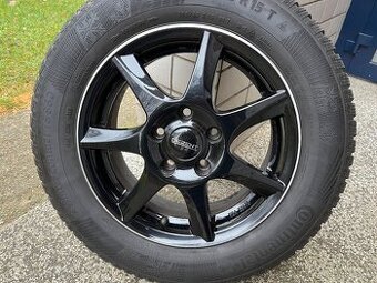 Alu kola Dezent R15 + pneu Continental - 1