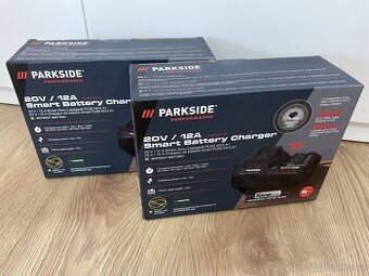 Parkside Smart nabíječka 20 V / 12 A PLGS 2012 A1 Nova+5rZar