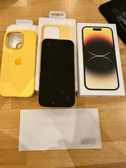 Prodám zánovní iPhone 14 Pro 256GB, velmi dobrý stav.