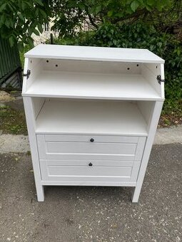 Přebalovací komoda IKEA Sundvik - bíl. mořidlo