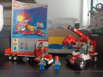 LEGO Train 9V 4549 Container Double Stack +návod