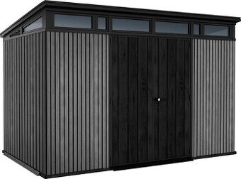 Nový zahradní domek KETER Venetian grey 11x7 varianta