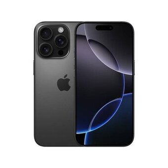 Apple iPhone 16 Pro 256GB, Black Titanium, PERFEKTNÍ STAV