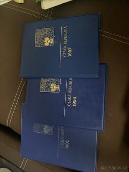 Název: České poštovní známky 1994, 1995, 1997 – nové