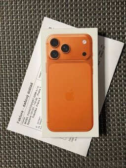iPhone 17 Pro Max, 512GB, Cosmic Orange