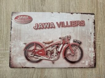 Retro plechové cedule JAWA