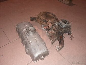 Moskvič 412 karburátor se sáním, filtr, víko ventilů