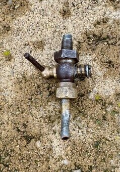 Jawa perak FJ, special, robot - palivový ventil