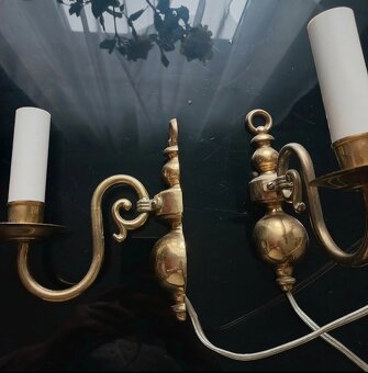 Lampa mosaz, sada 2 kusů