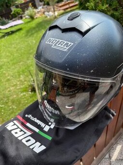 Prodám helmu na moto NOLAN + rukavice na moto