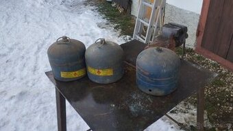 Propanbutanová lahev 5 litrů, plná / prázdná