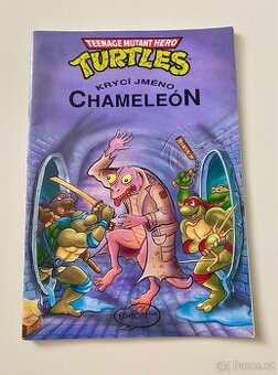 Starý komiks Želvy Ninja Krycí jméno Chameleon
