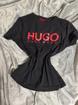 Černé pánské triko Hugo Boss Dolive