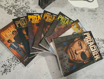 Preacher - komiksy 1,2,5,6,7,8,9