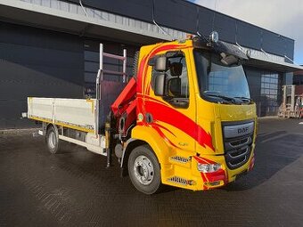 DAF LF290 - valník s hydraulickou rukou Palfinger - 1
