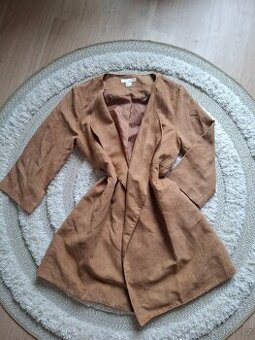 Hnědý kabátek H&M - 1