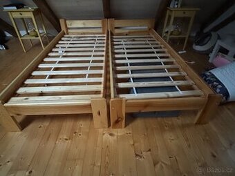 Dřevěné postele
