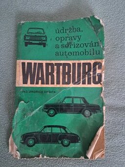 Kniha - příručka wartburg