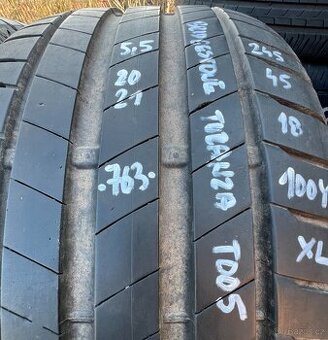 245/45 R18 100Y XL letní pneu Bridgestone Turanza T005 2021
