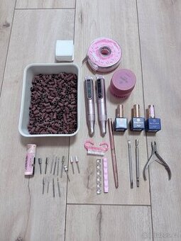 veci na nehty frezky brusky gely