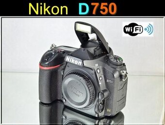 Nikon D750 FX24,3MPix Full HDVWi-Fi47000 Exp.