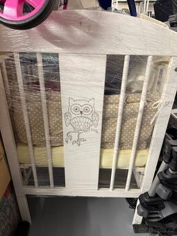 Prodám dětskou postýlku Tomi Bear Sova, pouze vyzkoušenou