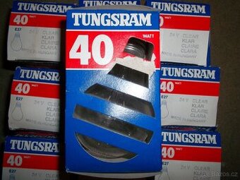 Žárovky, žárovka TUNGSRAM 24V