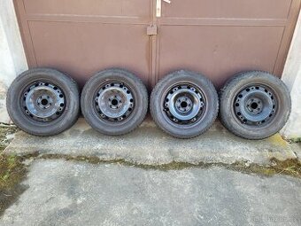 Zimní sada 185/65/15 , 5x100 Škoda Fabia  , Rapid