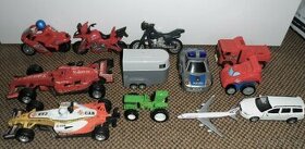 auta, motorky, traktor, letadlo, formule - 1