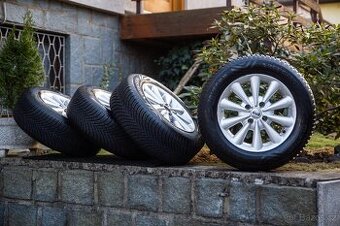 Celoroční pneumatiky 205/60 R15 s ALU disky 7Jx15H2