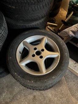 Prodám kola r15 4x100 s pneu, sada 4ks