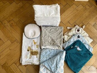 Pleny + další kojenecký textil