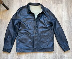 Brioni pánská kožená oboustranná parka