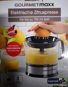 Elektrický lis na citrusy GOURMETmaxx