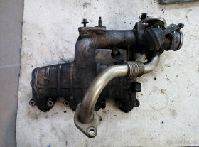 sací parohy + EGR ventil 1.9TDI 81kW AHF Octavia I