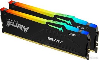 2x Kingston FURY 16GB KIT DDR5 6000MHz CL36 Beast RGB EXPO
