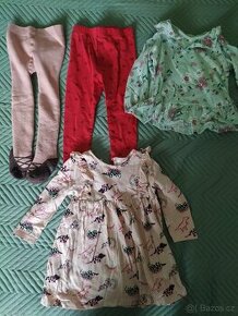 Dívčí set oblečení vel. cca 80