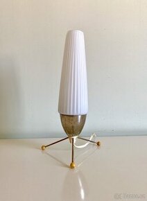 Vintážní lampa lampička Raketa, Brusel