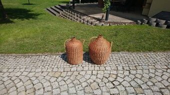 Prodám opletené demižony
