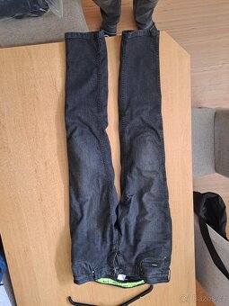 Moto kalhoty kevlar s chranicema 2xl