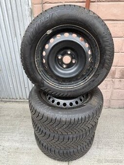 Zimne pneumatiky 185/65 R15 na diskoch 4x100 i20/Rio