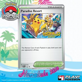 Pokemon promo karty z MS Havaj 2024 (zbyva 1 set)