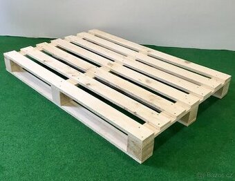 Nové palety 120x80 a 60x80, nepoužité, čerstvě vyrobené