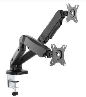 Držák na 2 monitory AlzaErgo Arm AR2.1 černý