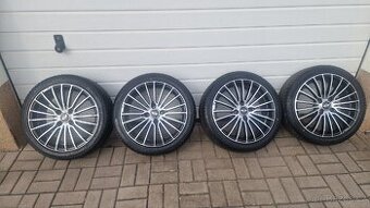 ALU kola 4x100 Brock-pneu 205/45/18 88V