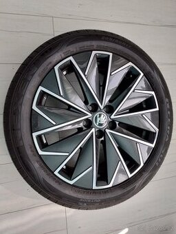 Originál ALU kola Škoda Scala Kamiq R17 + letní pneu