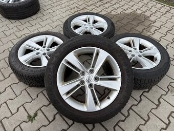 4x al kola 5x115 17 + pneu zimní 225/55 R17