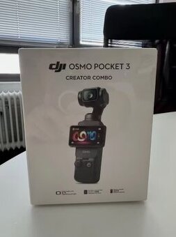 DJI Osmo Pocket 3 – nová, zabalená