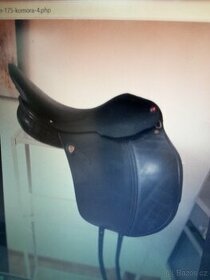 Sedlo jezdecke Albion 17,5, drezurní, komora 4 - 18 cm